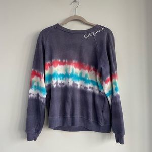 I Stole My Boyfriend’s Shirt tie dye sweatshirt